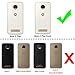Moto Z Play Case,AnoKe [Credit Card Slots Holder][Not Wallet] Hard Silicone Rubber Hybrid Armor Shockproof Protective Case for Motorola Moto Z Play Droid(2016) KLS Rose Gold