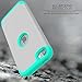 iPod Touch 5 Case,iPod Touch 6 Case,SLMY(TM) Heavy Duty High Impact Armor Case Cover Protective Case for Apple iPod Touch 5 6th Generation Gray/Green