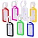 Angelduck Set of Luggage Tags with Address Cards - 7 Different Colors - Perfect to Quickly Spot Your Luggage - Adjustable Strap - Durable and Strong - Makes Traveling Easier, Safer and Secure