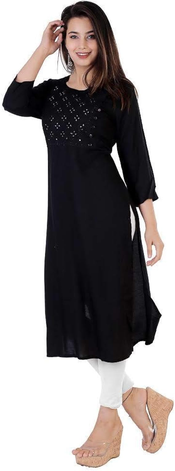 Buy PARIWAR Women's Embroidery Print 