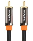 FosPower Digital Audio Coaxial Cable [24K Gold