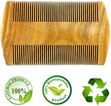 Sandalwood Comb - Anti-Static Handmade Pocket Comb - with Aromatic Smell - perfect for beard too