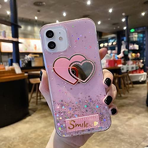 Mylne Glitter Cover for Samsung Galaxy S21,Soft Slim Silicone