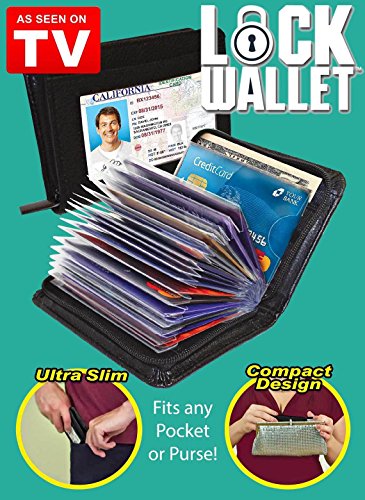 Lock wallet - rfid blocking wallet for men and women …