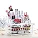 Wander Agio Bathroom Makeup Art Tool Accessories Organizer Acrylic Jewelry and Cosmetic Storage Display Brushes Boxes 2 Set