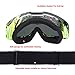 Adults ATV Motocross Ski Glasses Goggles Dirt Bike Motorcycle Dustproof Cycling