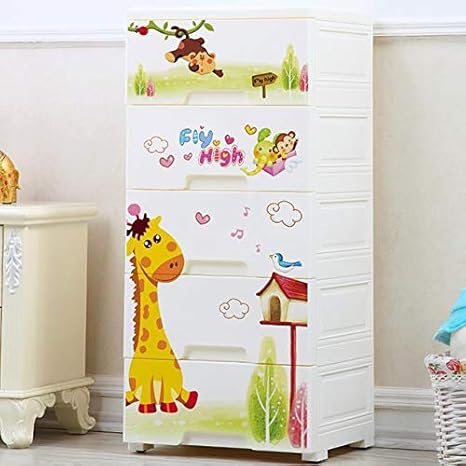 Buy Thetickletoe Fiber Chest Of Drawer Storage Cabinet Clothes