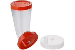 Sesame Seed Grinder - 2026 New Upgrade Manual Sesame Seed Mill, Freshly Ground Flavor, Flaxseed Grinder, Adjustable Plastic S