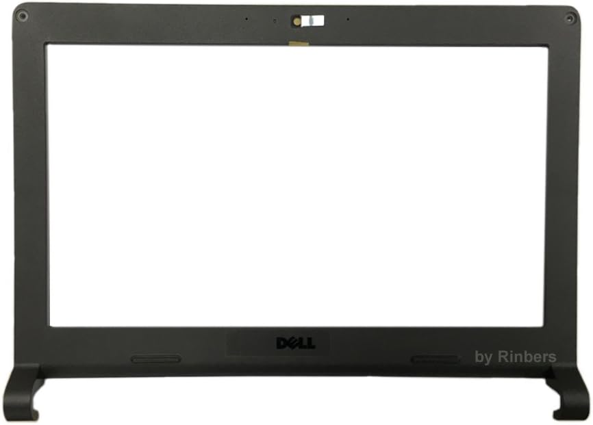 Rinbers Dell New Chromebook 11 Gen 2 3120 P22T LCD Middle Frame Front Bezel Touch Version BLACK DP/N 0WFFTC