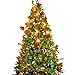Christmas Decorations Lighted Fall Garland, 20 LED Lights Fall Maple Leaves Garland Halloween String Lights, Perfect Holiday Decoration Mantle Tabletop Fireplace