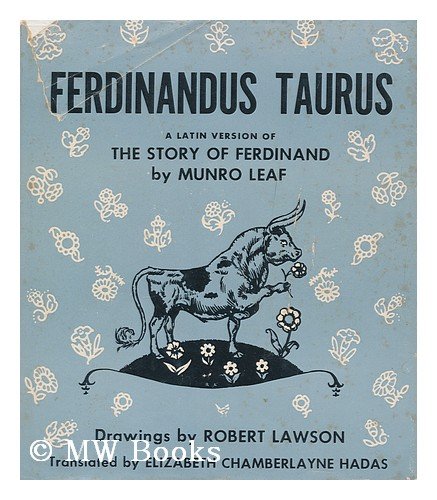 Ferdinandus Taurus: A Latin Version of the Stor... B004NFLNU4 Book Cover