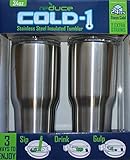 Reduce COLD-1 Insulated Steel Tumbler 34 oz 2 Packs by Reduce COLD-1