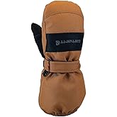 Carhartt Kid's TA774 Toddler Waterproof Insulated Zip Cuff Mitten