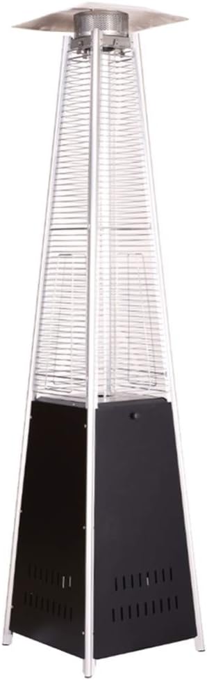 YANGAC Patio Gas Heater Outdoor Natural Gas Heating Stove Tower Heater Lpg Heating Stove Mobile Garden Natural Gas Patio Heater