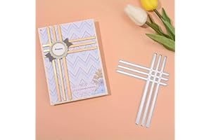 Lapoo Flowers Metal Cutting Die for Scrapbooking - Durable, Cut Stencils for DIY Scrapbook Photo Album Decorative Paper Card, Card Making Supplies (Gift Box Molding 5.5 x 3.9 in)