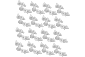 VICASKY 100pcs Silicone Shower Head Replacement Nozzles for Rainfall and Handheld Showers, Sturdy Bathroom