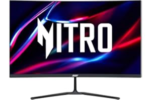 Acer Nitro Curved 27” Gaming Monitor ED270R S3 | Full HD | 180Hz | 1ms | 2XHDMI DISPLAYPORT (2 Yr Manufacturer Warranty) (Ren