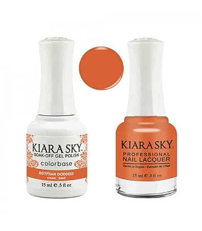 Amazon Com Kiara Sky Matching Gel Polish Nail Lacquer Egyptian Amazon Com Kiara Sky Matching Gel Polish Nail Lacquer Egyptian