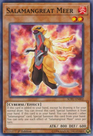 Yu-Gi-Oh! - Salamangreat Meer - SOFU-EN002 - Soul Fusion - 1st Edition - Common