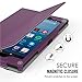 MoKo Case for All-New Amazon Fire HD 8 Tablet (7th Generation, 2017 Release Only) - Slim Folding Stand Cover for Fire HD 8, PURPLE (with Auto Wake / Sleep)