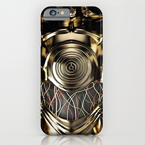 Tostore C-3PO Iphone protocol droid case. battery cover for iphone 6 with 4.7 inch cases