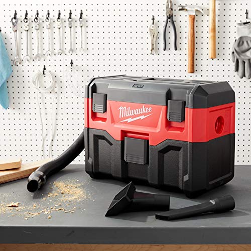 Milwaukee 0880-20 18-Volt Cordless Wet/Dry Vacuum, Red photo 10