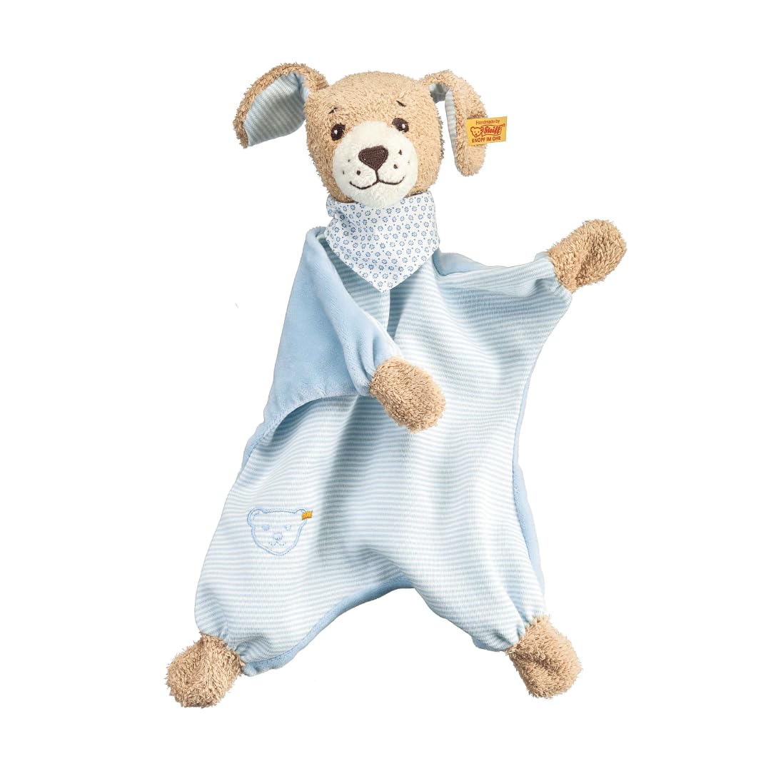 Steiff 30cm Good Night Dog Comforter (Blue), (239694)