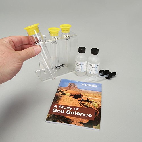 LaMotte 1067 Soil Texture Unit for 50 Tests and Instructions