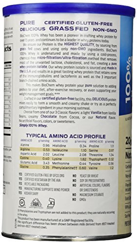 Biochem Ultimate Lo Carb Whey, Natural, 12.3-Ounce Can