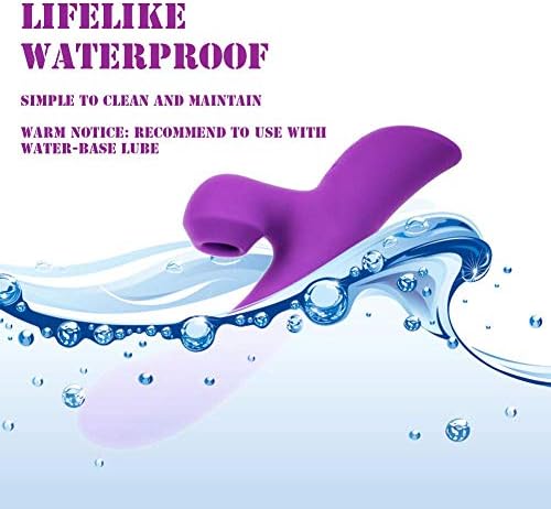 Vibrartors Women Silent,10 Vǐ^Bra^tǐon & 3 Suctǐon Pattérns Body Ma^sasagér USB Réchargéablé Handhéld Pérsonal for Back,Lég Workout,Watérp