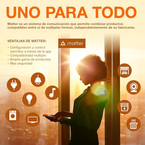 Lámpara LED SMART+ Mate A60 bombilla E27 RGBW