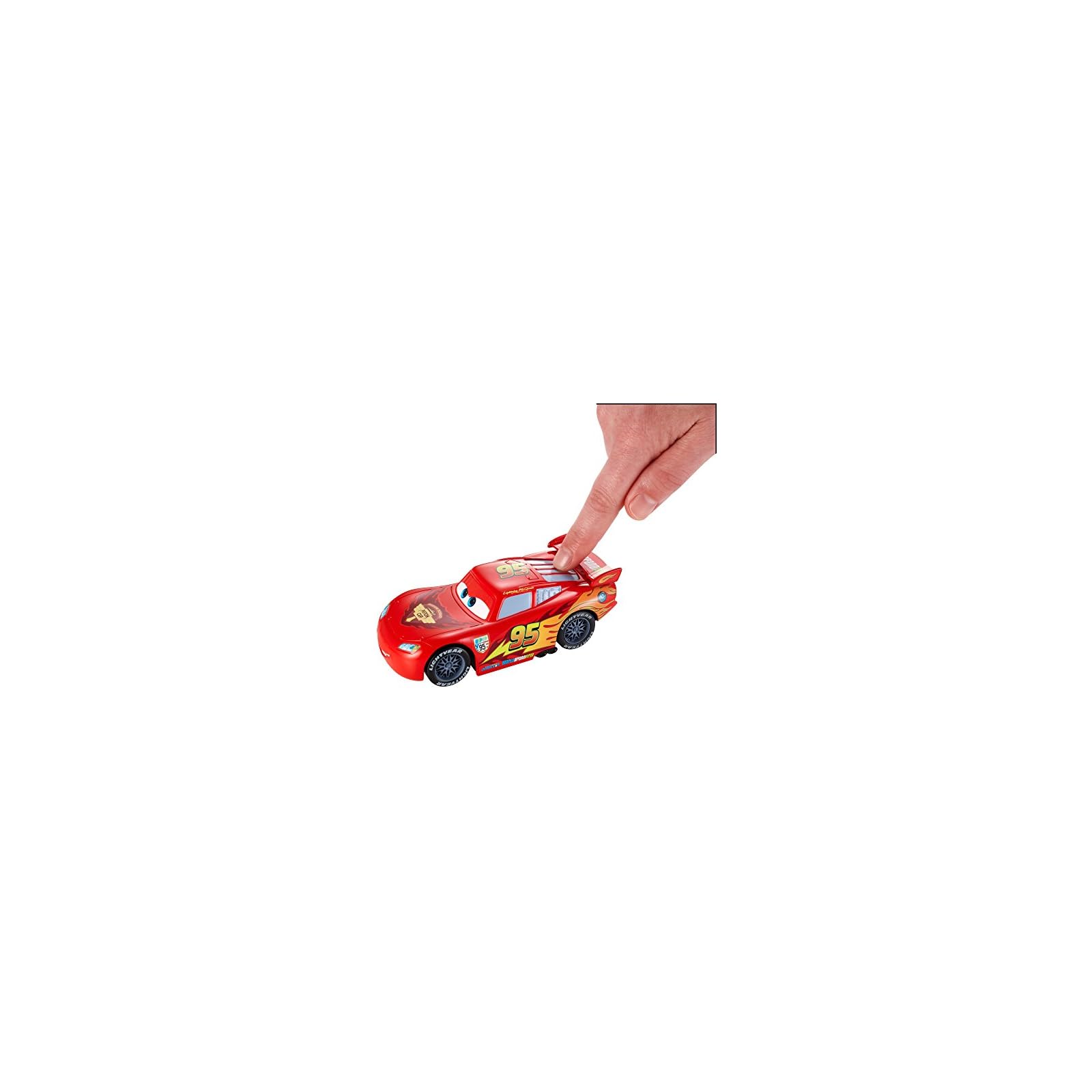Disney Pixar Cars Wheelies Lightning McQueen Pullback Vehicle Epic