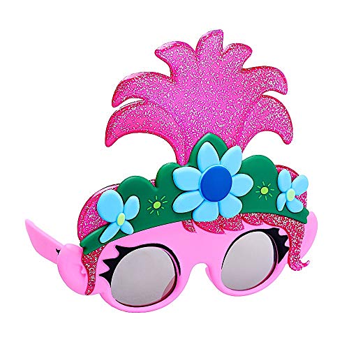 Sun-Staches-Licensed-Trolls-World-Tour-Poppy-Shades-Costume-Party-Favor-Sunglasses-UV400-Pink