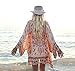 Chalier Womens Swimsuit Cover Up Chiffon Bathing Suit Bikini Kimono Cardigan Coverups