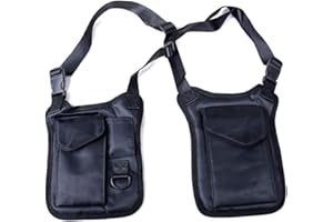 Chest Bag for Men, Concealed Storage Bag Holsters Men's Left Right Nylon Shoulder Anti-Theft Chest, Mens