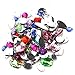 JETEHO 100Pcs Acrylic Gems Gemstones Flatback Craft Jewels Rhinestones Embellishments for DIY Crafts, Table Scatters, Wedding