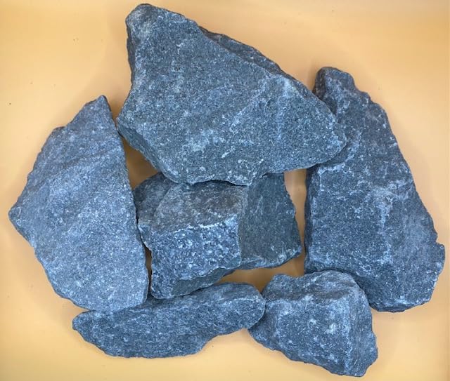 Generisch HCommerce XL Prewashed Sauna Stones 90-180mm for Sauna Ovens