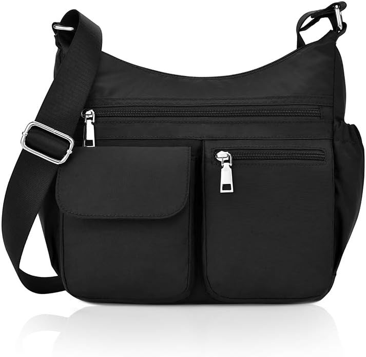 nylon strap crossbody bag