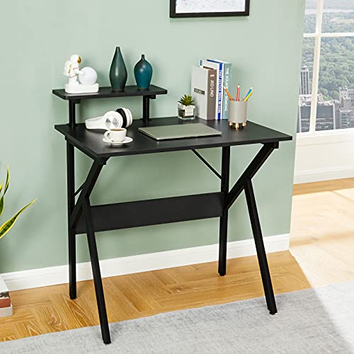 GreenForest Small Computer Desk 32 inch, Writing Gaming Desk with