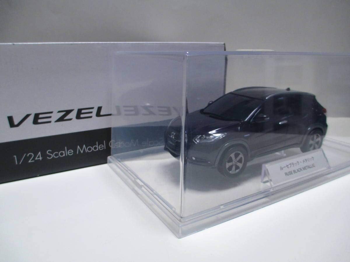 Amazon Co Jp 1 24 ホンダ ディーラー特注 非売品 カラーサンプル ヴェゼル Vezel べゼル ミニカー ルーセブラックメタリック ホビー