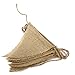DIY Burlap Banner kit, DIY Wedding Banner, DIY Burlap Bunting, Design Your Own Banner, Pre-strung 15 Flags with Jute Cording 10 Foot Length