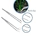 Jeeco Aquarium Scissor Tweezers Spatula Tool – 4 in 1 Stainless Steel Aquatic Plants Aquascaping Tools Set for Fish Starter Kits & Aquariums Tankthumb 1