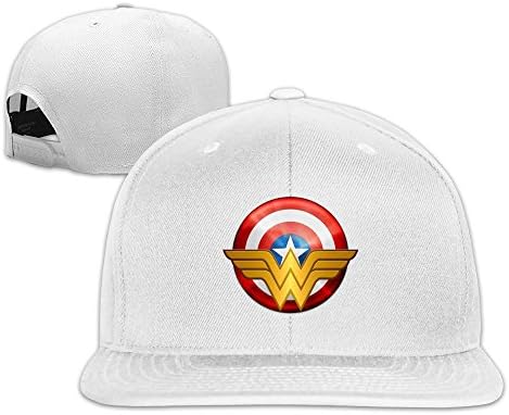 LUMILK Good Quality Captain America Wonder Woman Logo Caps &amp; Hats