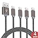 BECASO Lightning Cable Charging Charger Cable for iPhone(4Pack-5ft),Cable for iPhone X/iPhone 8/iPhone 8 Plus/iPhone 7/iPhone 7 Plus/iPhone 6/iPhone 6 Plus /iPhone 5S (iPhone Charger Cable-Grey)