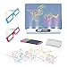 Magic pad for Kids Light up - 3D Light Up Drawing Board – Educational Dinosaur Doodle Magic Glow Pad with 2 3D Glasses - Gift for Kids/Toddlers Boys & Girls Ages 3 -12 Years Old