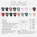 Minnie Mouse Ear T-Shirt, Funny Cute Matching Shirts for Ladies, Girls Summer Tanks