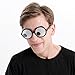 Googly Eyes Glasses – Plastic Round Party Favors, Novelty Shades, Party Toys, Funny Costume Glasses Accessories for Kids & Adults