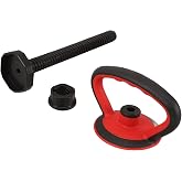 BIUDECO Adjustable Kettlebell Handle Kit Anti Slip Grip Converter with Stable Base Nut Kettlebell Handle Replacement Grip for Home Gym Strength Training and Weightlifting