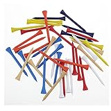 Crestgolf Golf Tee 2-3/4 inch Deluxe Tee Pack of 100