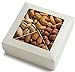 Freshly Roasted Gourmet Nuts Gift Basket, Nut Gift Tray 4 section (GIFT BOX)
